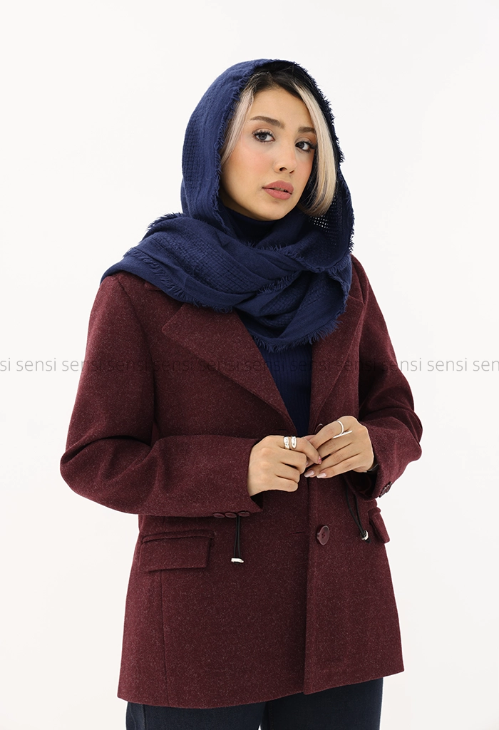 کت فوتر کمر گت آستر دار کد1005178